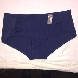 Dark Blue plus size bathing suit bottoms